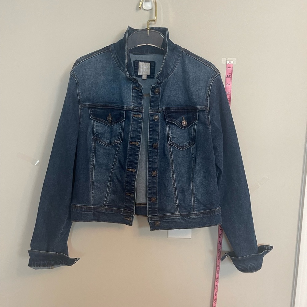 Wax Jean Dark Blue Denim Jacket